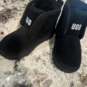 UGG Kids Black Cozy Boots